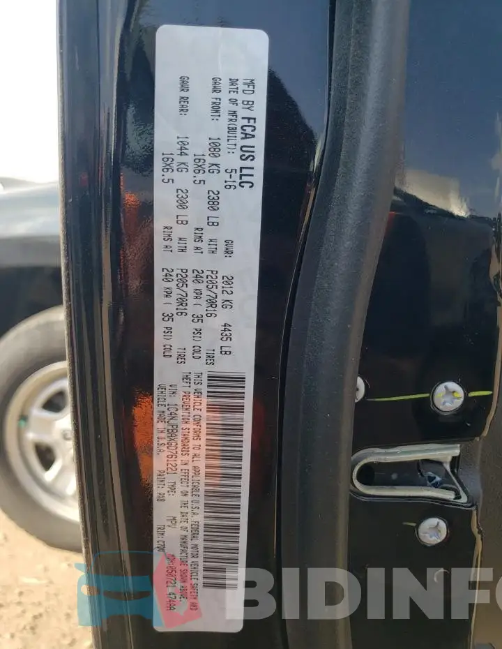 1C4NJPBAXGD761221 Photo# 12