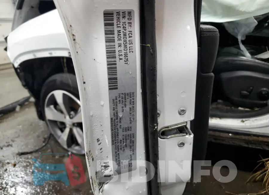 1C4PJMDX5MD166751 Photo# 12
