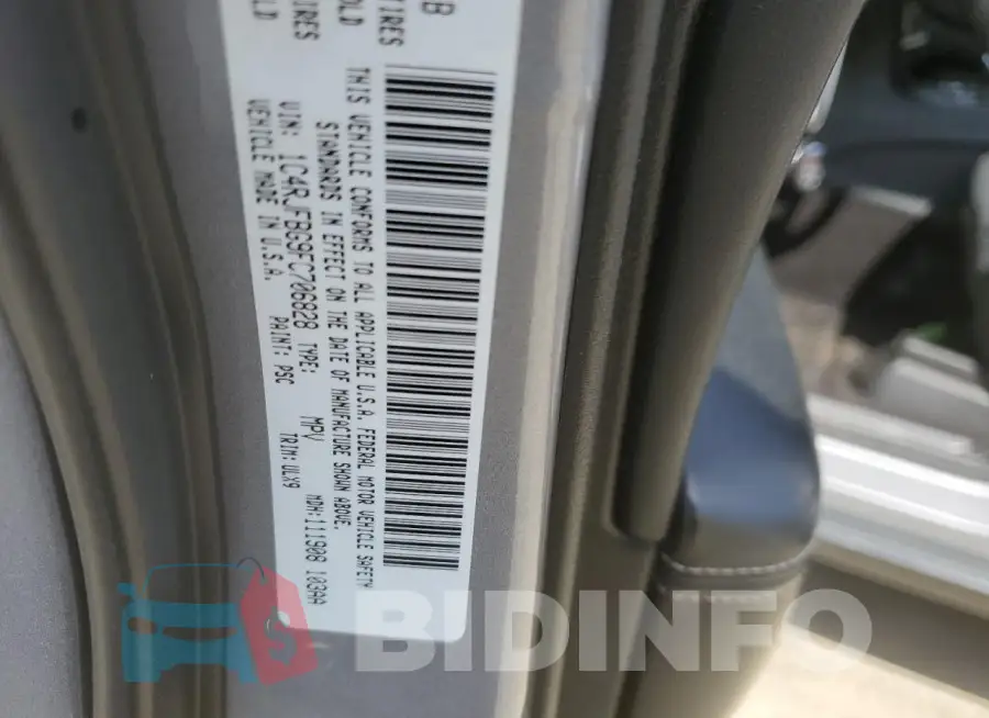 1C4RJFBG9FC706828 Photo# 12