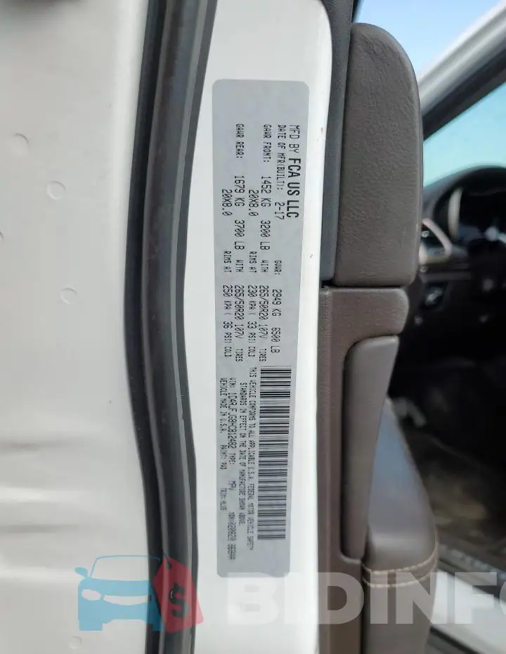 1C4RJFJG8HC812482 Photo# 13