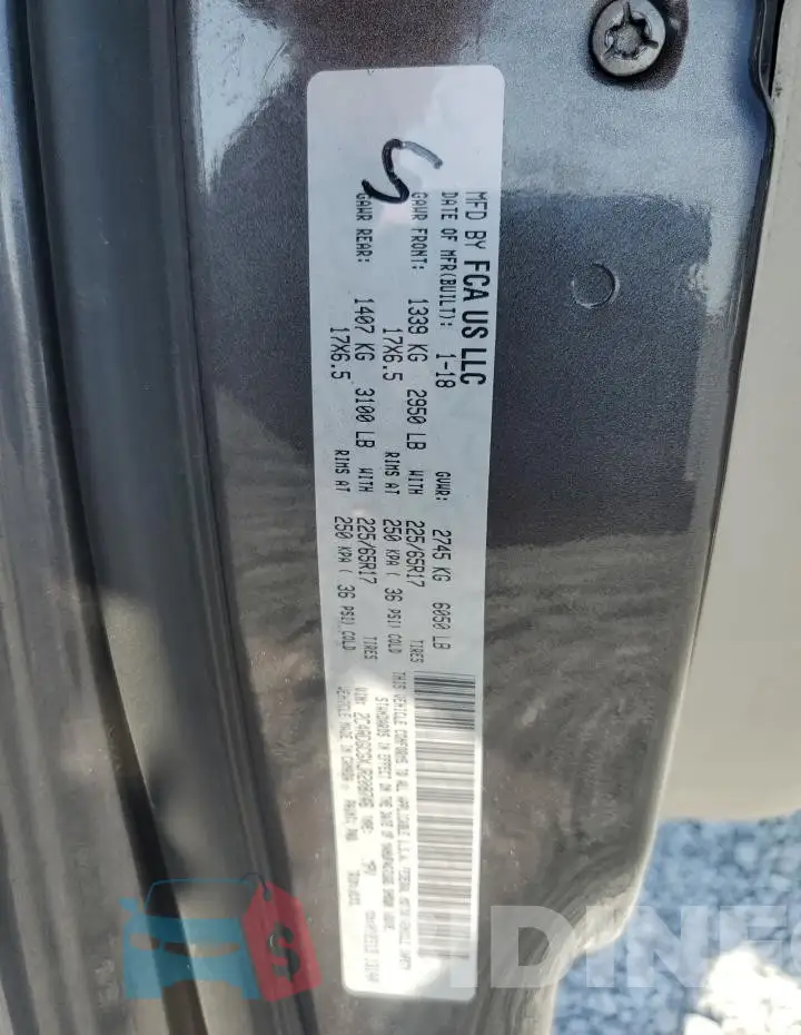 2C4RDGCGXJR208746 Photo# 13