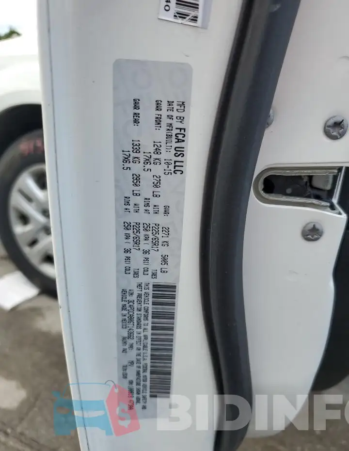 3C4PDCAB0GT143662 Photo# 13