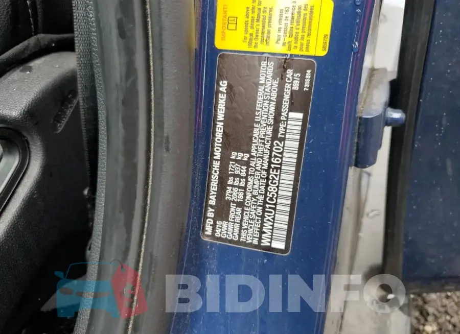 WMWXU1C58G2E16702 Photo# 12