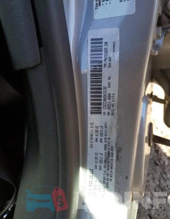 1C3CCCABXGN131797 Photo# 12