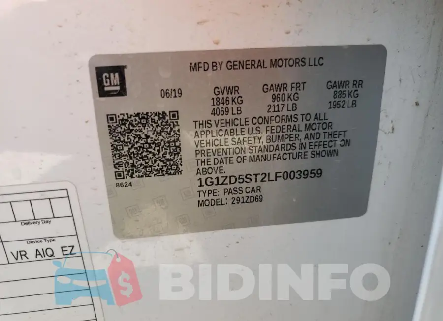 1G1ZD5ST2LF003959 Photo# 12