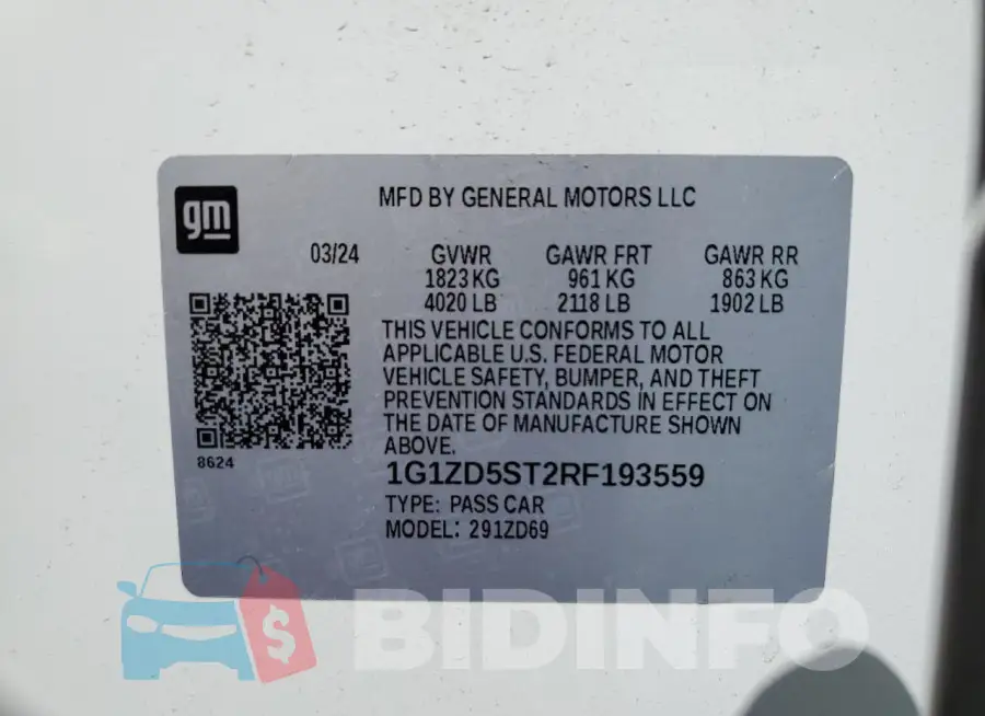 1G1ZD5ST2RF193559 Photo# 13