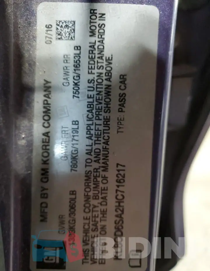 KL8CD6SA2HC716217 Photo# 12