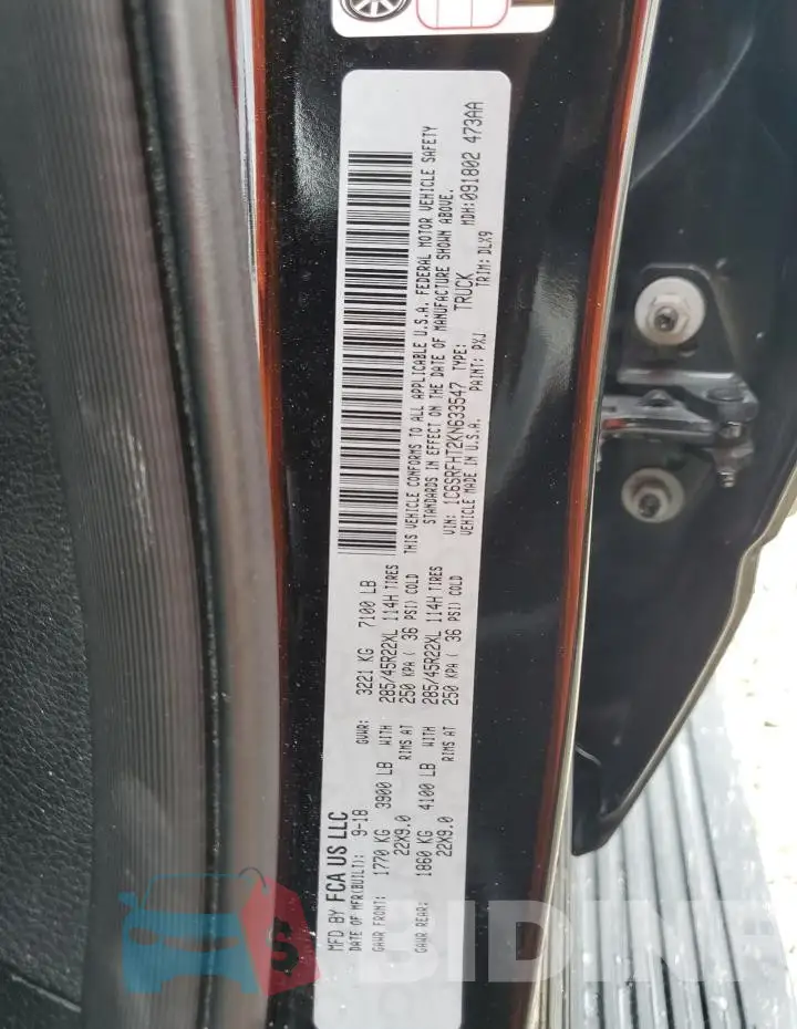 1C6SRFHT2KN633547 Photo# 13