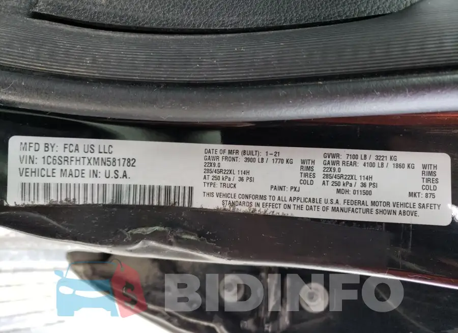 1C6SRFHTXMN581782 Photo# 12