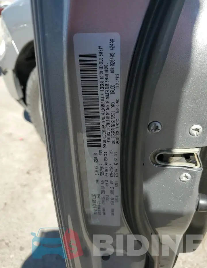 3C6RR7LT6LG152531 Photo# 12