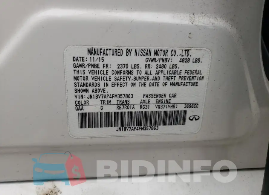 JN1BV7AP4FM357863 Photo# 12