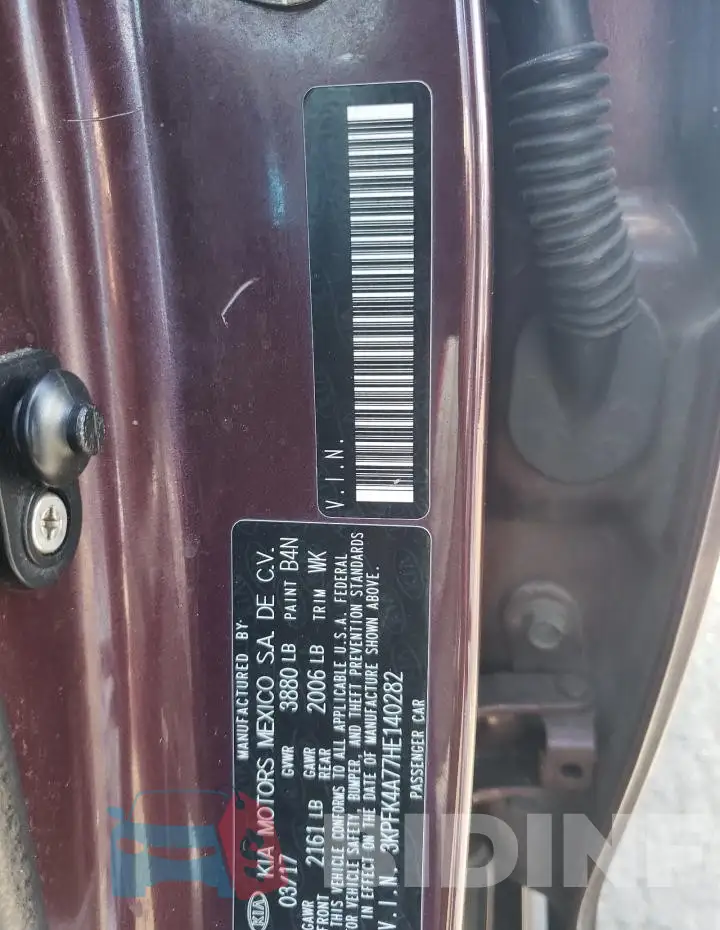 3KPFK4A77HE140282 Photo# 12
