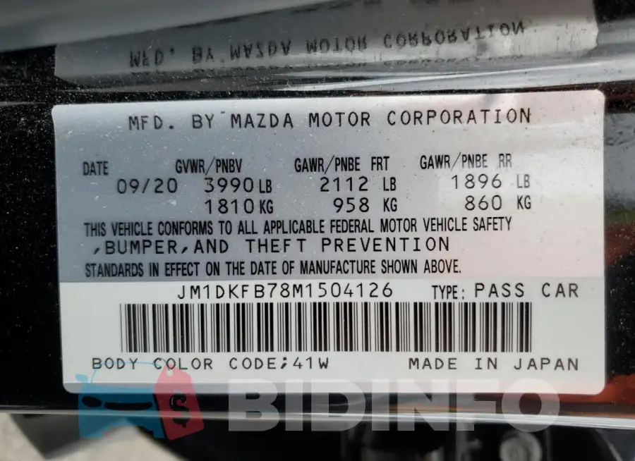 JM1DKFB78M1504126 Photo# 13