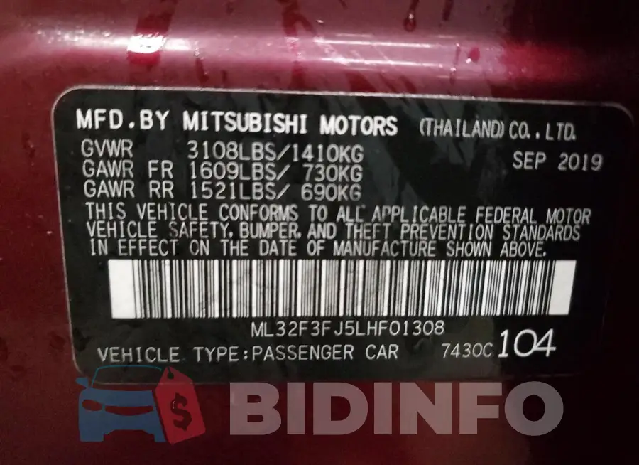 ML32F3FJ5LHF01308 Photo# 12