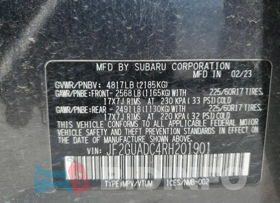 JF2GUADC4RH201901 Photo# 12