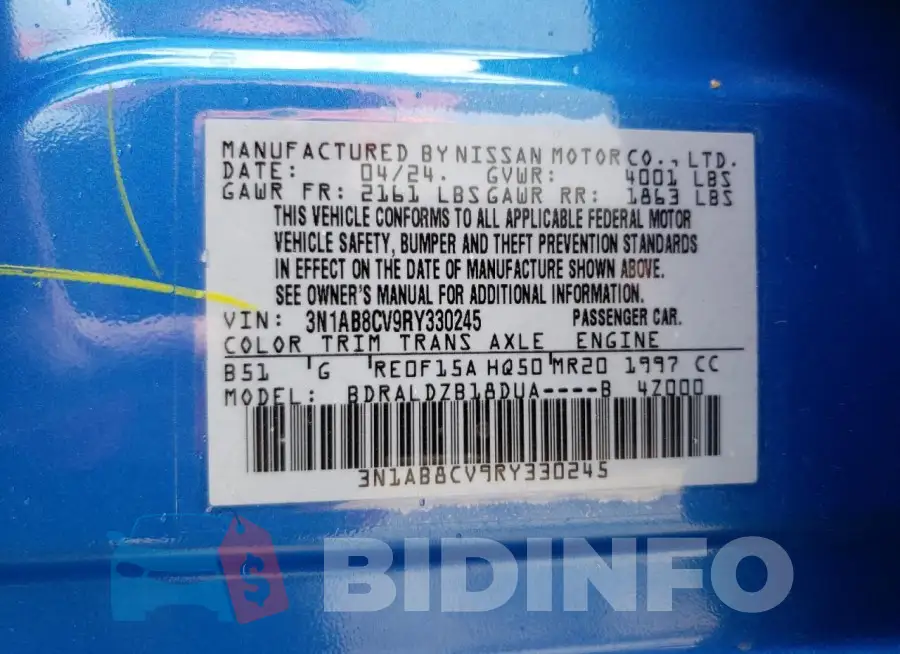 3N1AB8CV9RY330245 Photo# 12