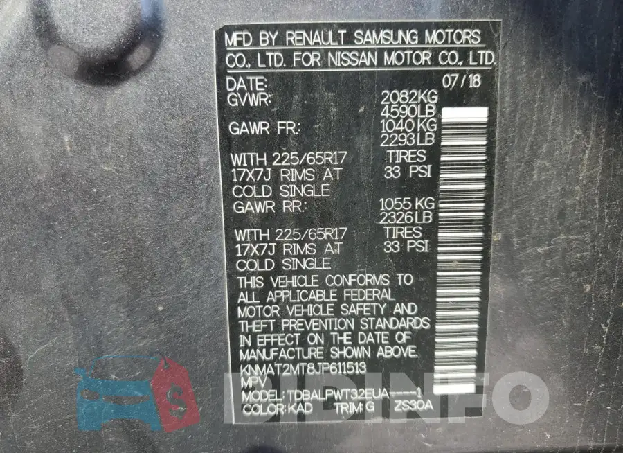 KNMAT2MT8JP611513 Photo# 13