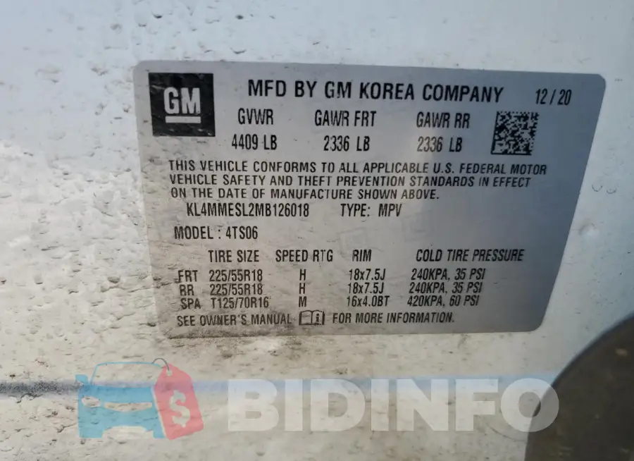 KL4MMESL2MB126018 Photo# 12
