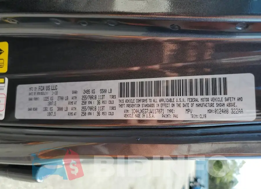 1C4HJXEG7JW117071 Photo# 13