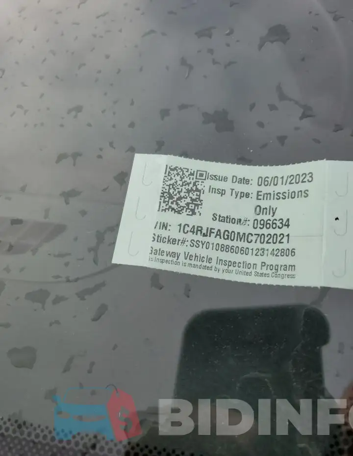 1C4RJFAG0MC702021 Photo# 13
