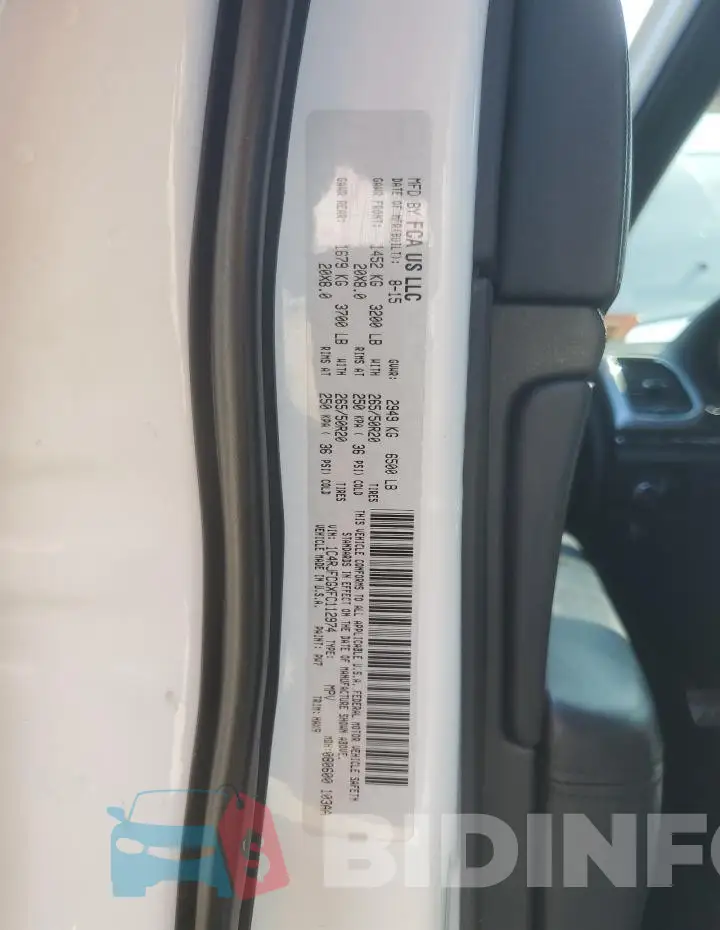 1C4RJFCGXFC112974 Photo# 13