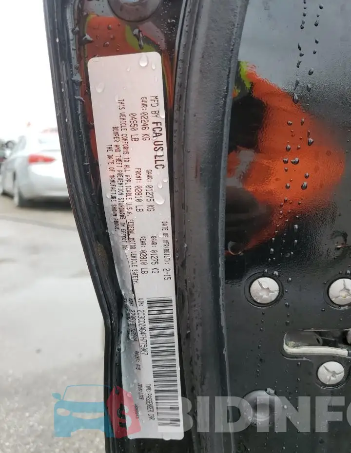 2C3CDZAG4FH775007 Photo# 12