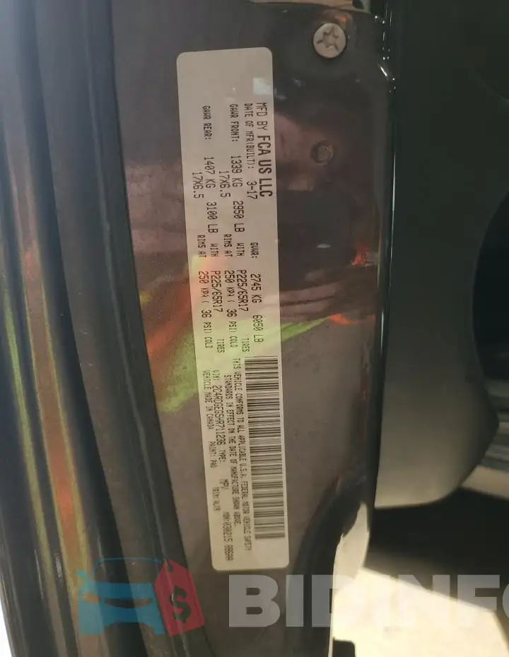 2C4RDGEG5HR711236 Photo# 13