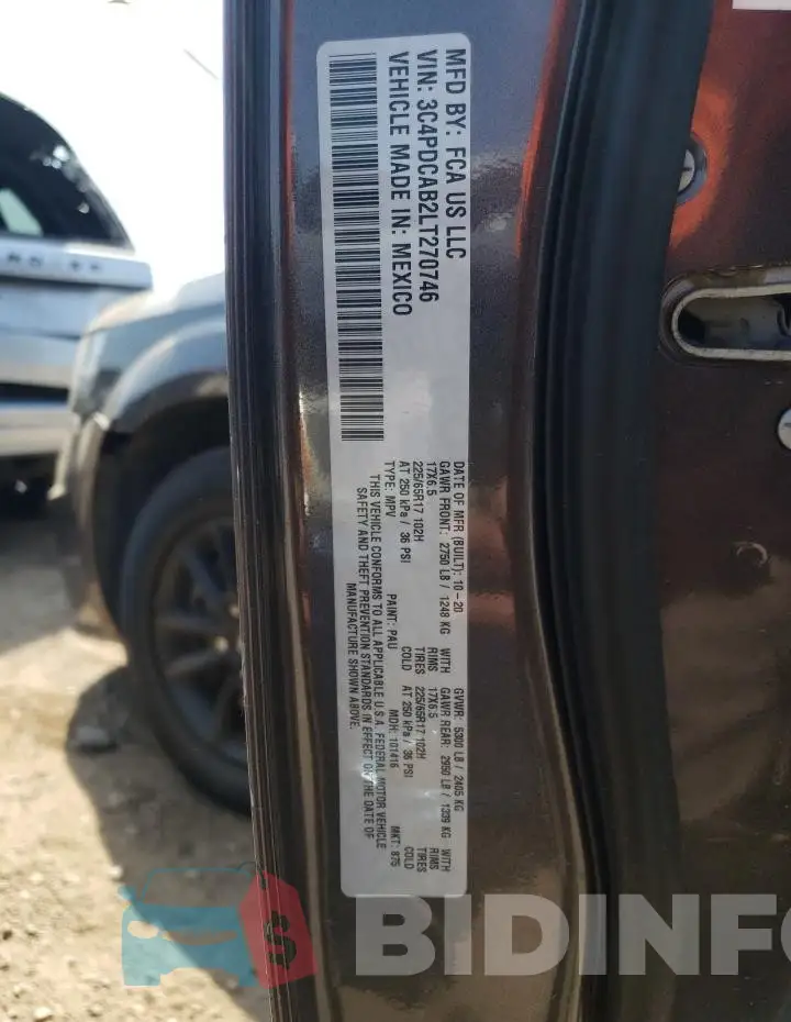 3C4PDCAB2LT270746 Photo# 14