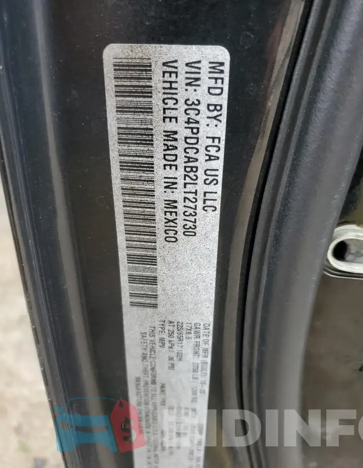3C4PDCAB2LT273730 Photo# 12