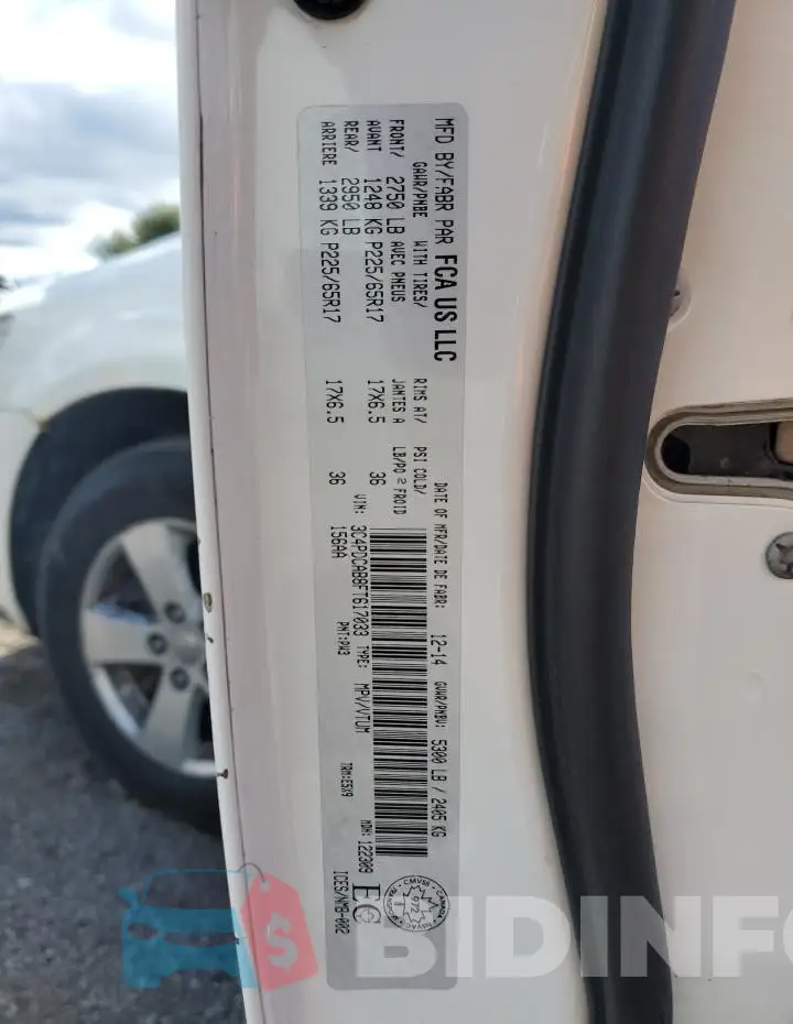 3C4PDCAB8FT617033 Photo# 14