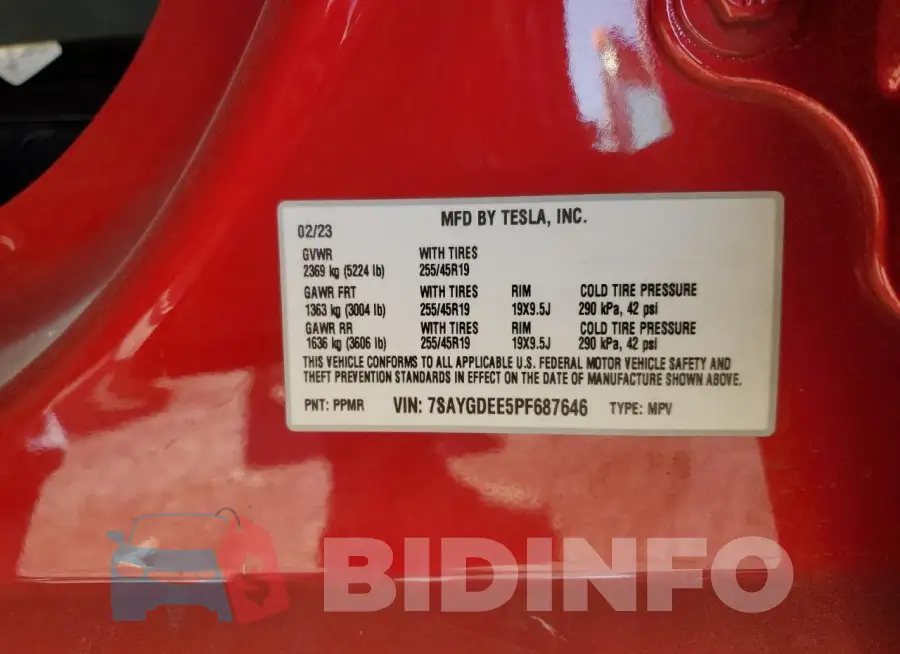 7SAYGDEE5PF687646 Photo# 13