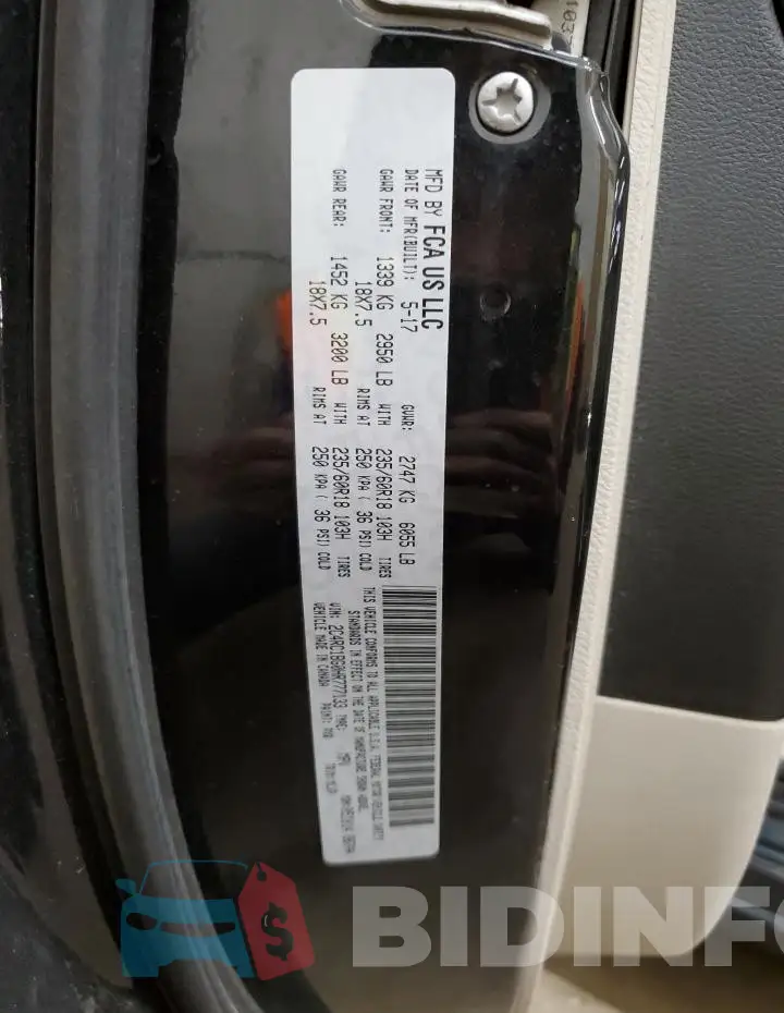 2C4RC1BG0HR777133 Photo# 13