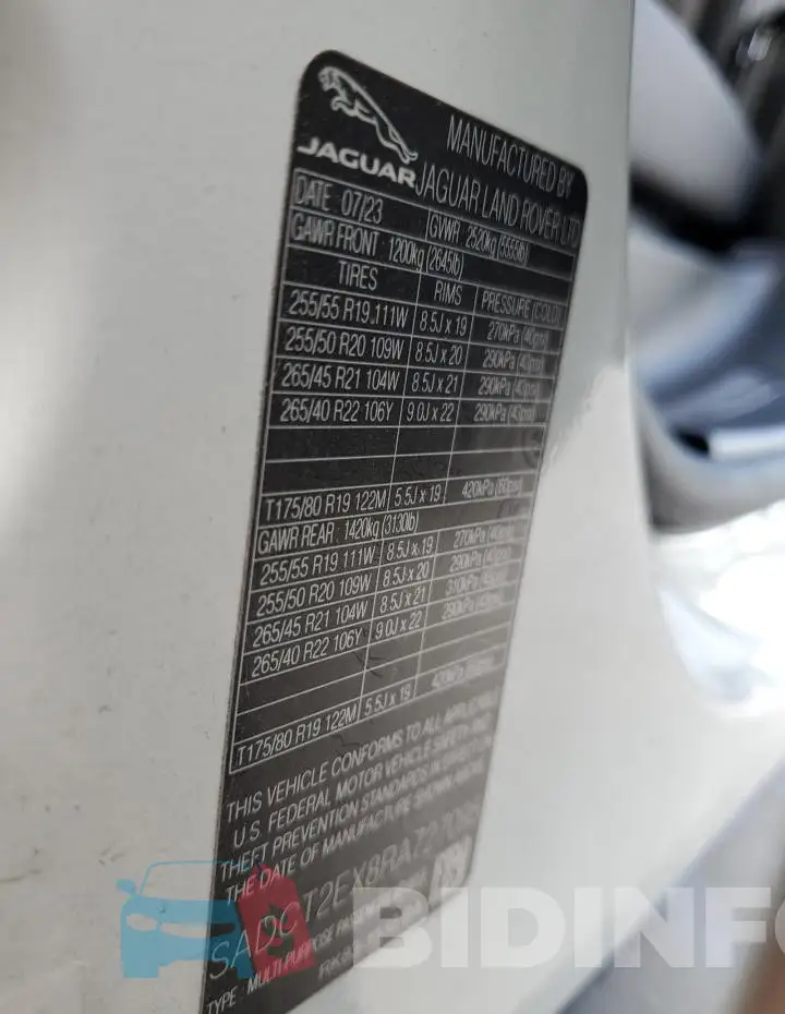 SADCT2EX8RA727095 Photo# 12