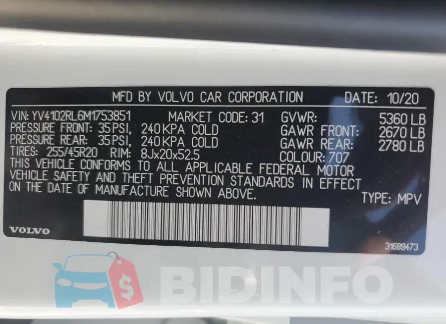 YV4102RL6M1753851 Photo# 13