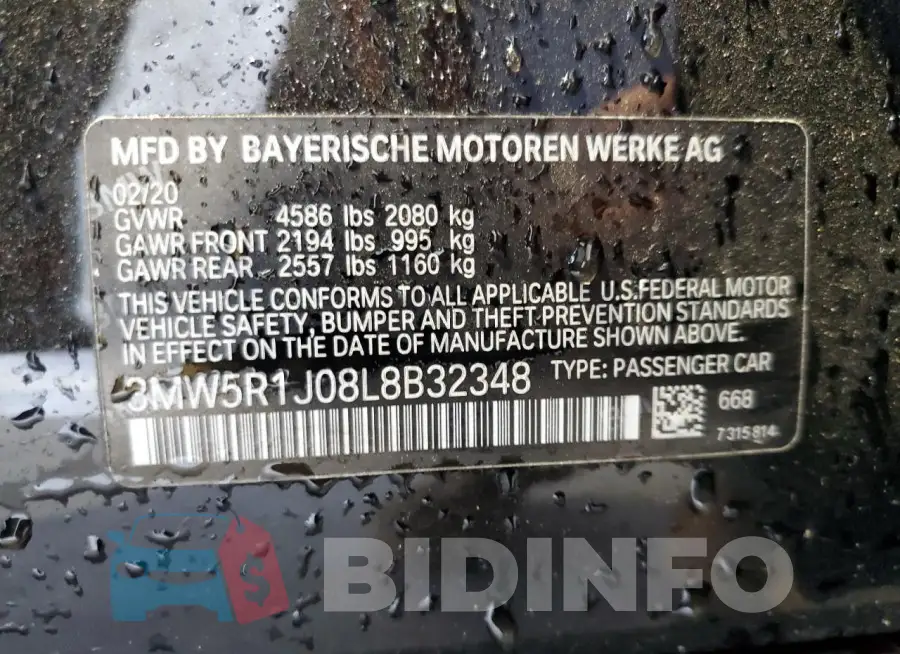 3MW5R1J08L8B32348 Photo# 12