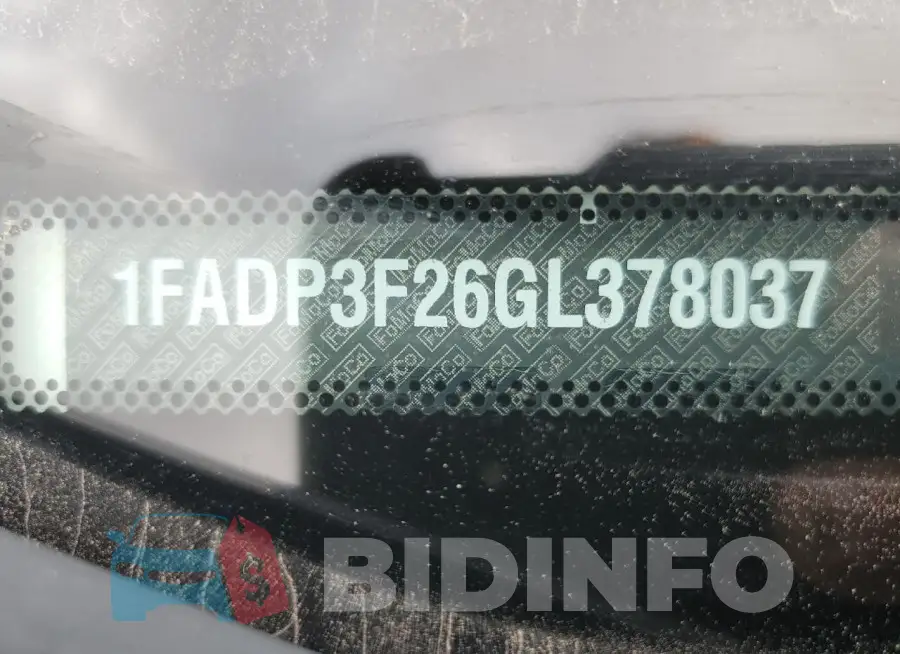 1FADP3F26GL378037 Photo# 12