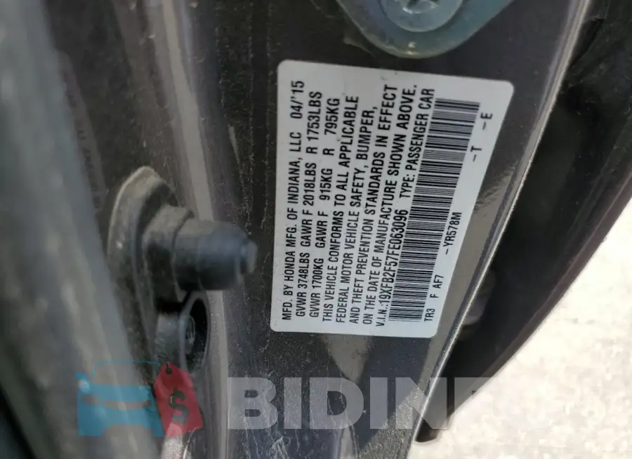 19XFB2F57FE063096 Photo# 12