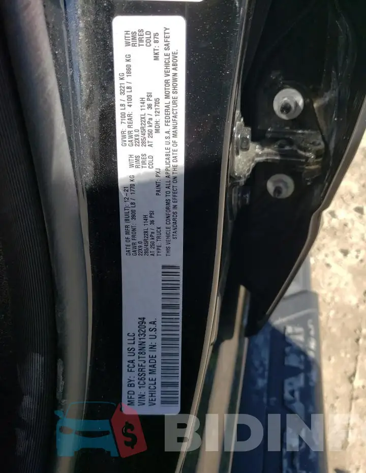 1C6SRFJT8NN132094 Photo# 12