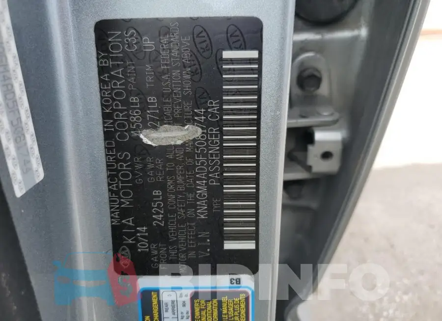 KNAGM4AD5F5081744 Photo# 13