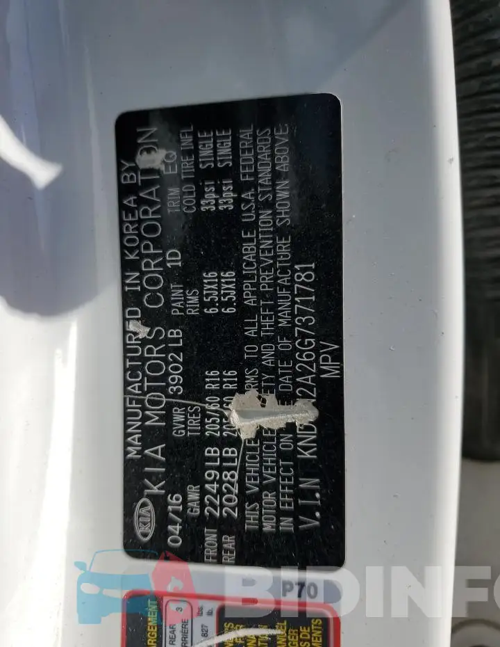KNDJN2A26G7371781 Photo# 12