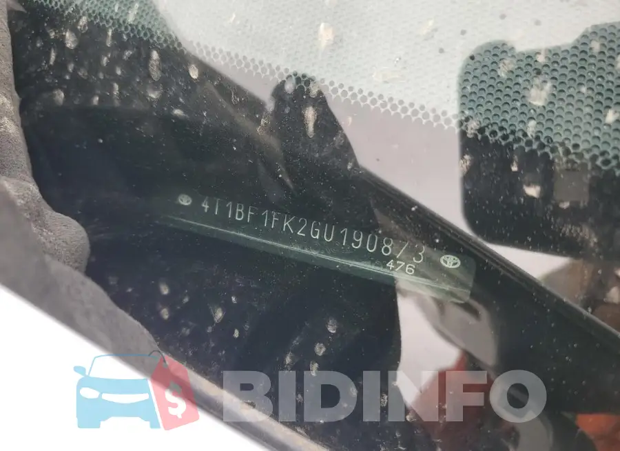 4T1BF1FK2GU190873 Photo# 12