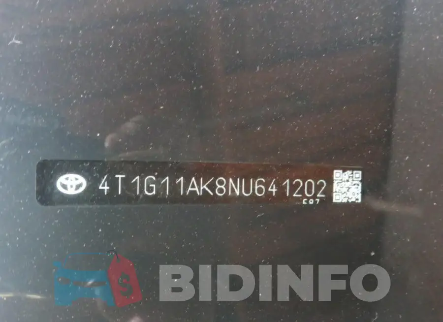4T1G11AK8NU641202 Photo# 10
