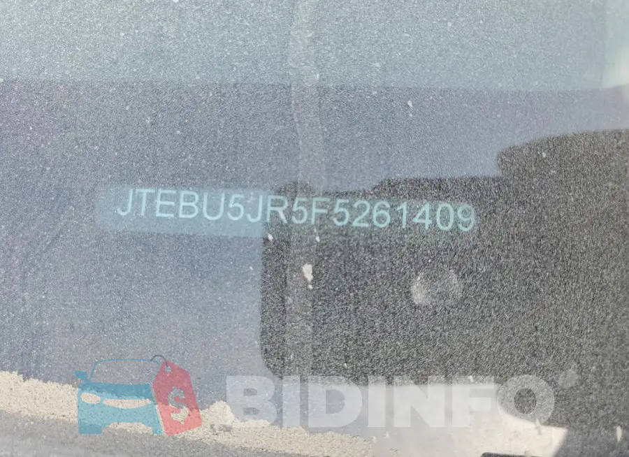 JTEBU5JR5F5261509 Photo# 13