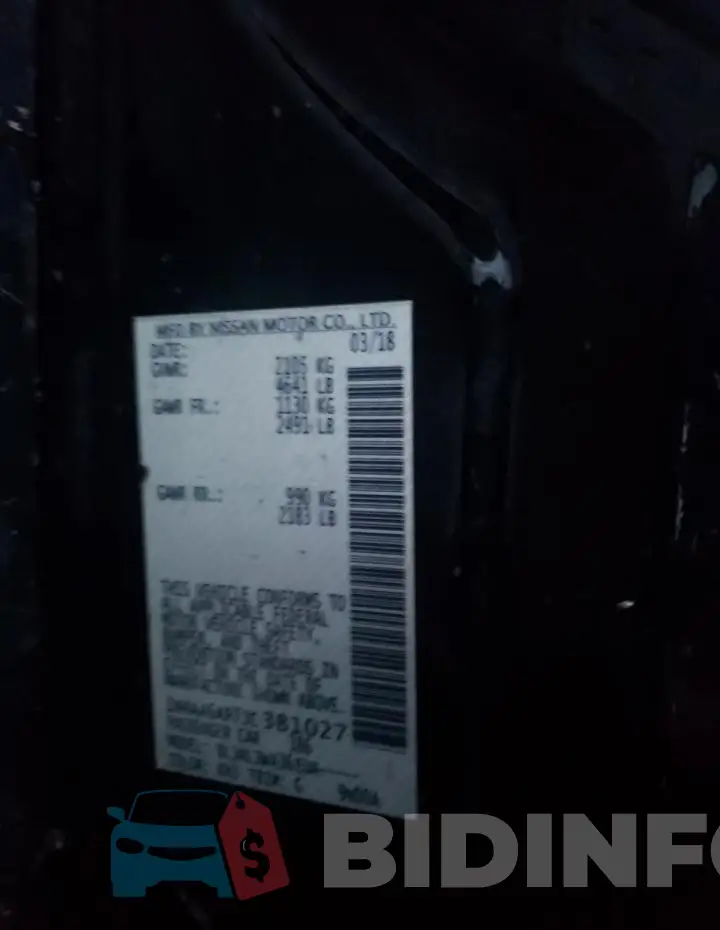 1N4AA6AP7JC381027 Photo# 12