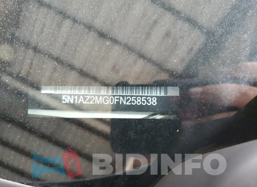 5N1AZ2MG0FN258538 Photo# 12
