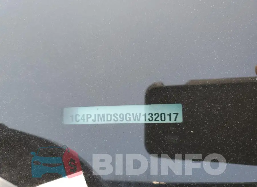1C4PJMDS9GW132014 Photo# 13