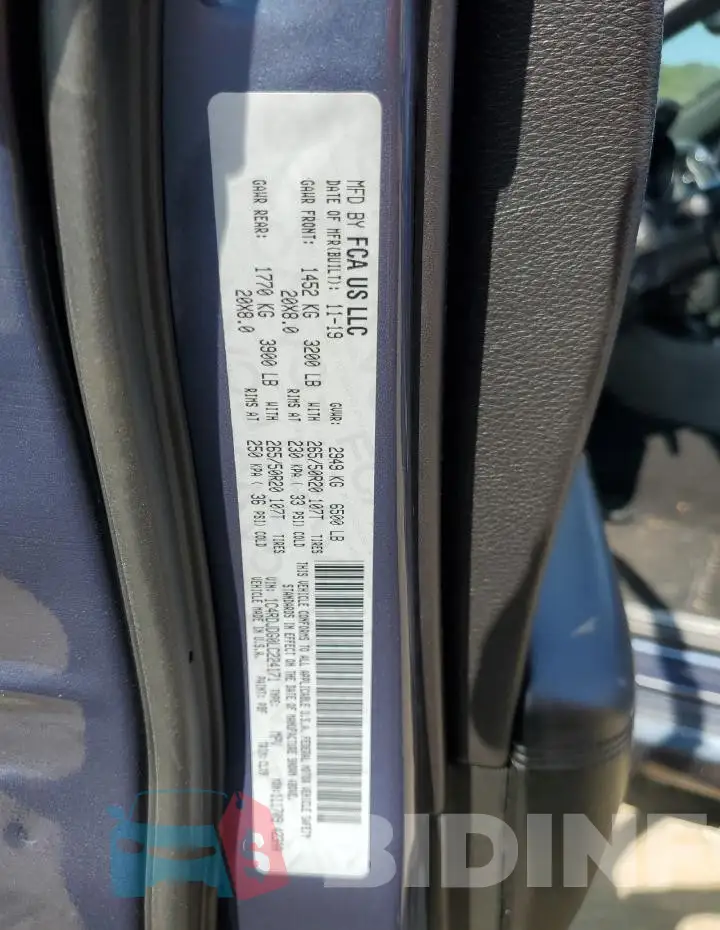1C4RDJDG0LC224171 Photo# 13