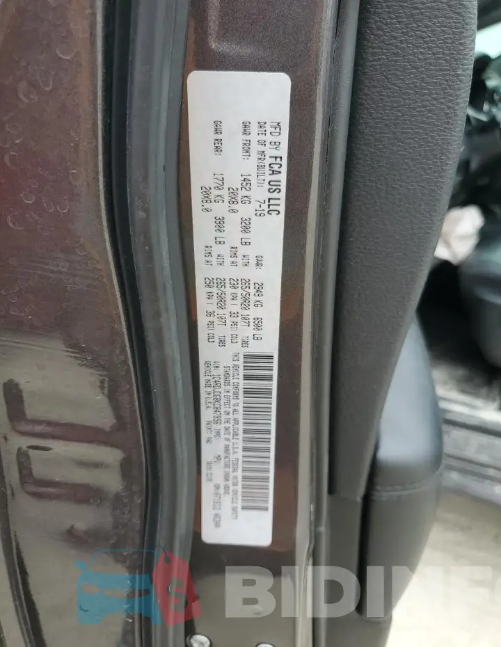 1C4RDJDG8KC847956 Photo# 13