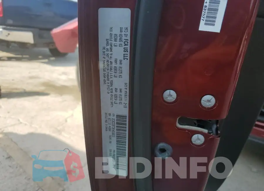 2C3CDZBT3KH616615 Photo# 12