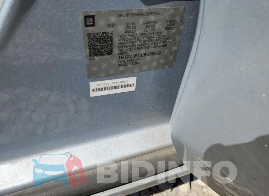 1G1ZD5ST1JF205382 Photo# 13